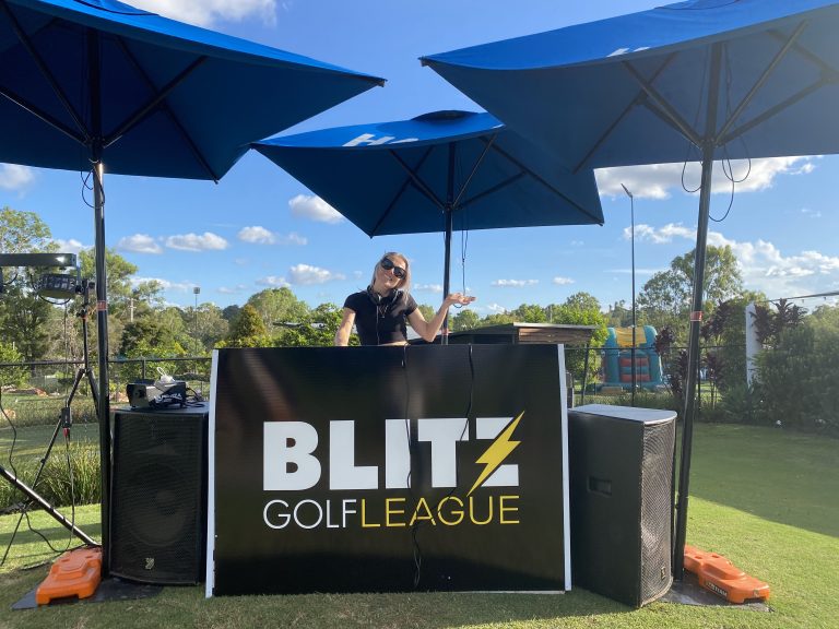 Brisbane Dj at Golf Festival