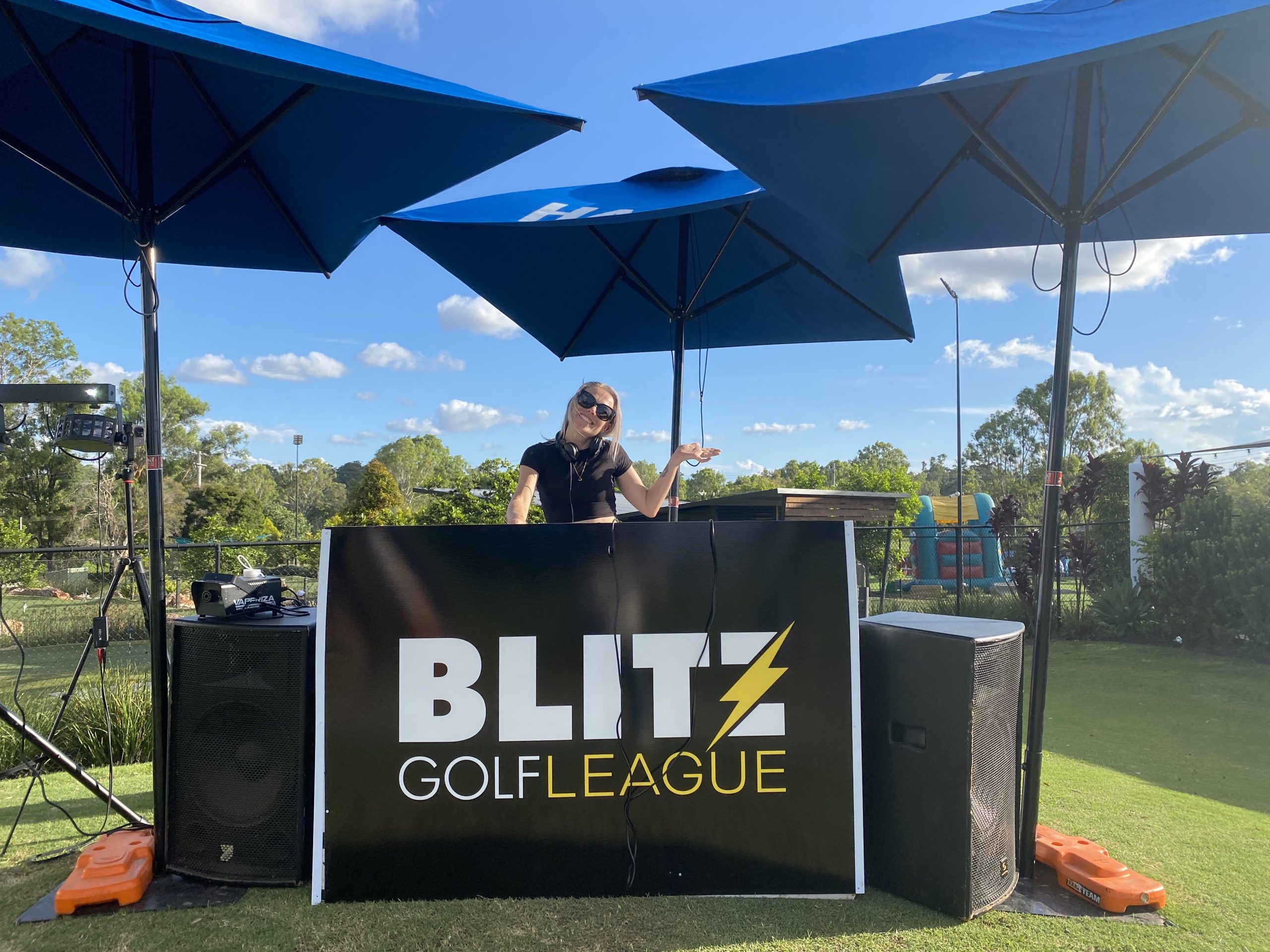 Brisbane Dj at Golf Festival